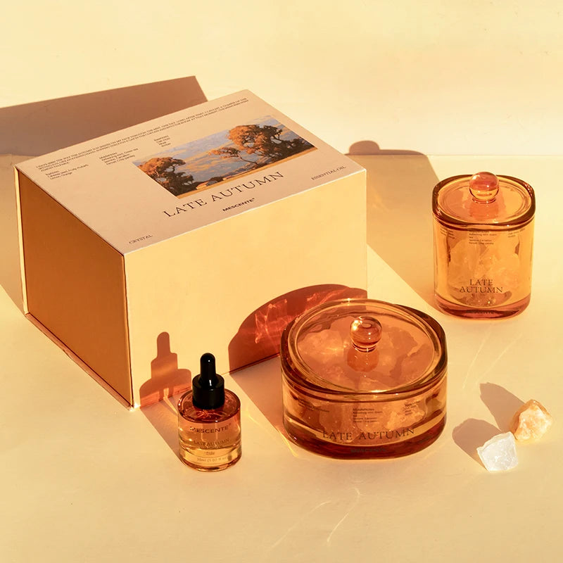 Coffret d'huiles aromatiques premium 🌿🧴✨